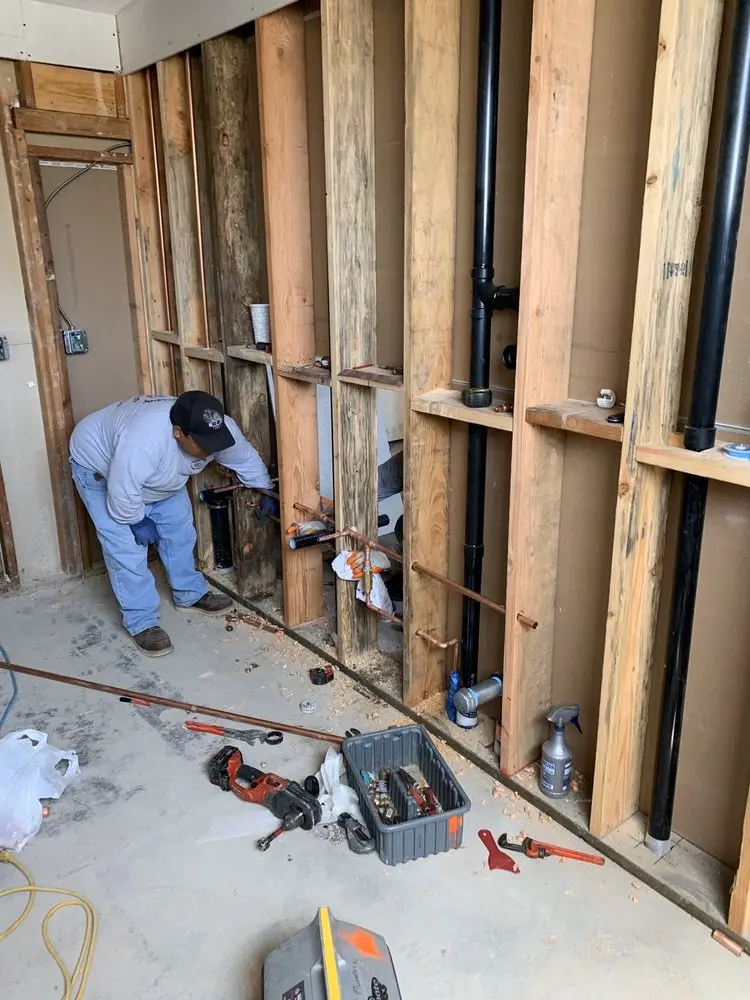 Commercial rough-in plumbing for Commercial Plumbing in Rockville